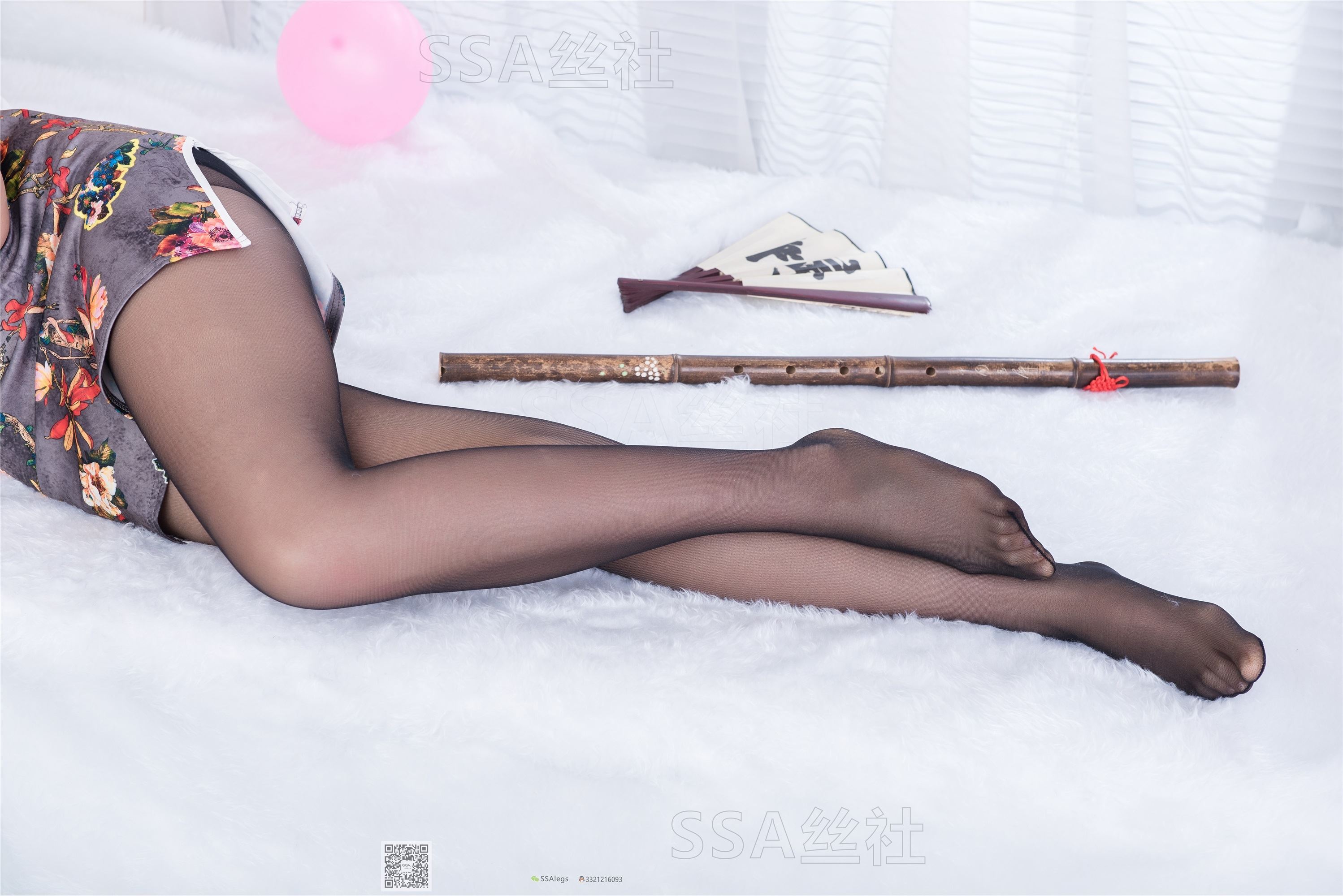 SSA丝社 超清写真 NO.069 云云 复古旗袍黑丝穿搭示范